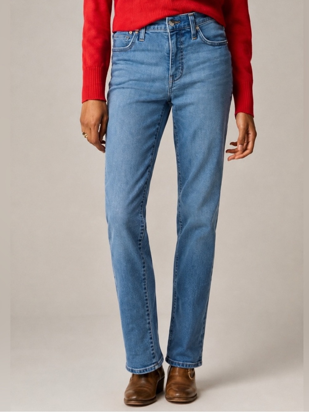 NWT J Crew Mid Rise Slim Jean in 2003 Super Stretch Size 25
